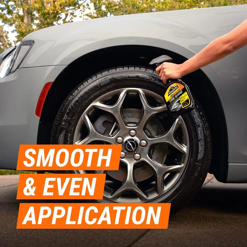 Armor All Extreme Tire Shine Spray , Tire Cleaner and Shine (22 Oz) Each - 6 Pack