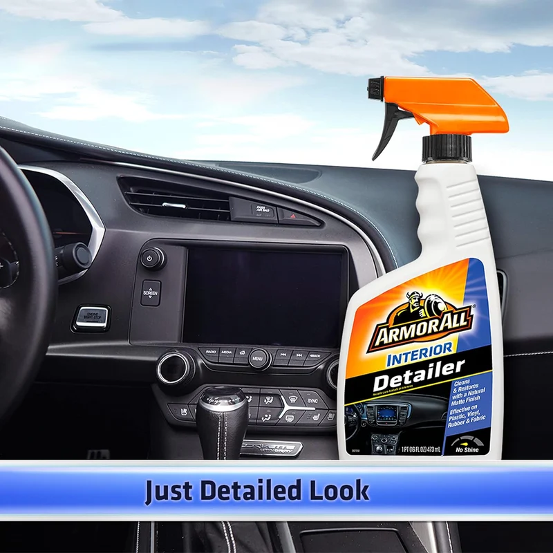 Armor All Interior Car Cleaner Formula, Detailer for Cars, Truck, Motorcycle (16 Fl Oz) Pack of 6