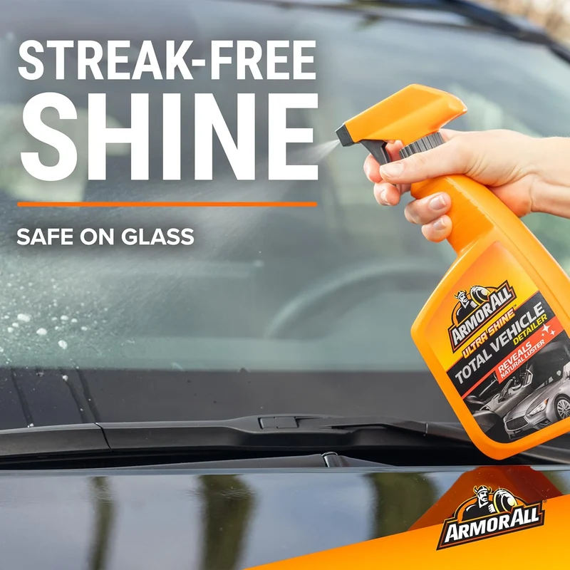 Armor All Ultra Shine Total Vehicle Detailer by Armor All, Car Detailer Spray for Interior and Exterior (22 Fl Oz)