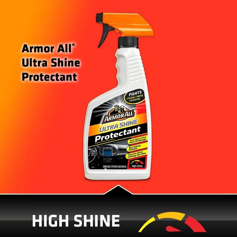 Armor All Car Cleaner and Car Protectant, Spray Bottle Cleaner and Protectant for Cars, Trucks, Motorcycles (16 Fl Oz) 2 Pack