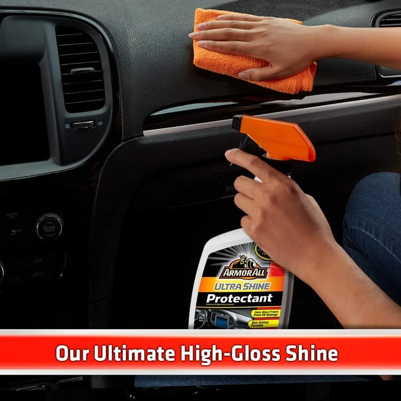 Armor All Car Cleaner and Car Protectant, Spray Bottle Cleaner and Protectant for Cars, Trucks, Motorcycles (16 Fl Oz) 2 Pack