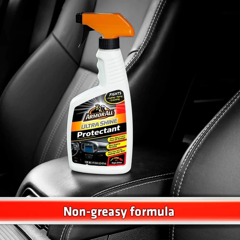 Armor All Car Cleaner and Car Protectant, Spray Bottle Cleaner and Protectant for Cars, Trucks, Motorcycles (16 Fl Oz) 2 Pack