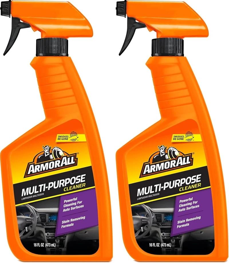 Armor All Multi Purpose Cleaner, Car Cleaner Spray for All Auto Surfaces - 16 Fl Oz (Pack of 2)