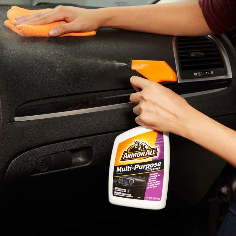 Armor All Multi Purpose Cleaner, Car Cleaner Spray for All Auto Surfaces - 16 Fl Oz (Pack of 2)