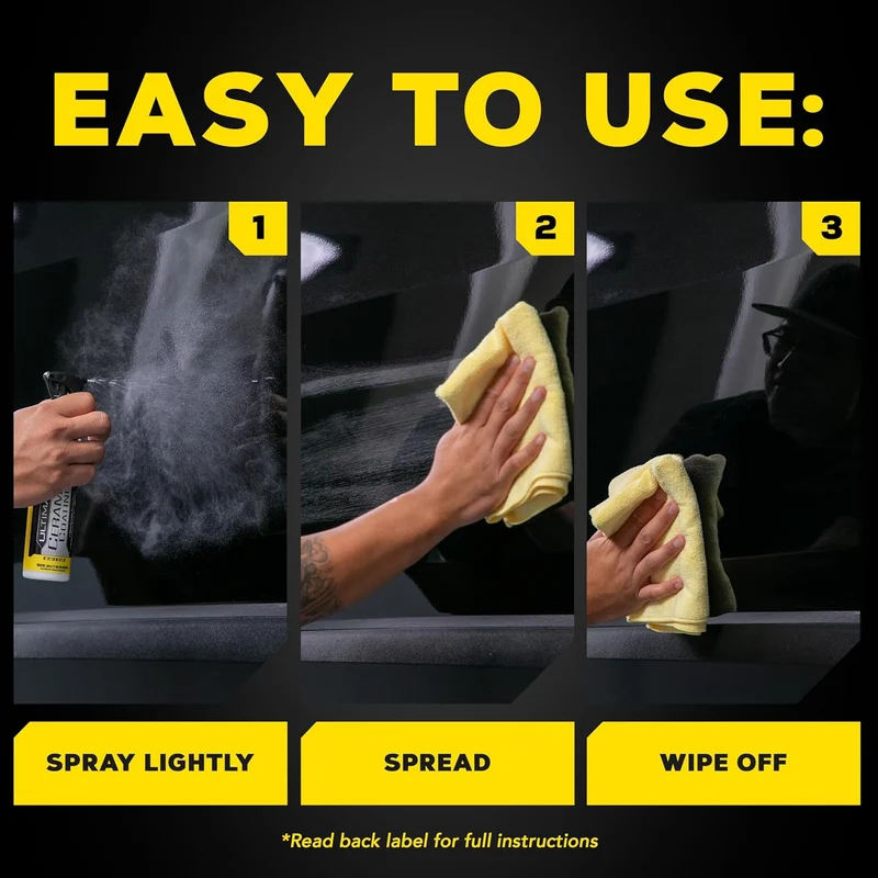 Meguiar's Ultimate Ceramic Coating - Ultra-Durable Cutting-Edge Ceramic Protection - (8oz) Spray