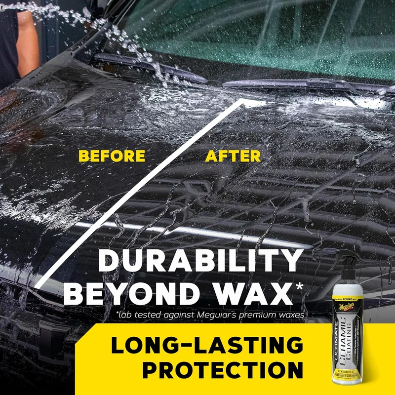 Meguiar's Ultimate Ceramic Coating - Ultra-Durable Cutting-Edge Ceramic Protection - (8oz) Spray