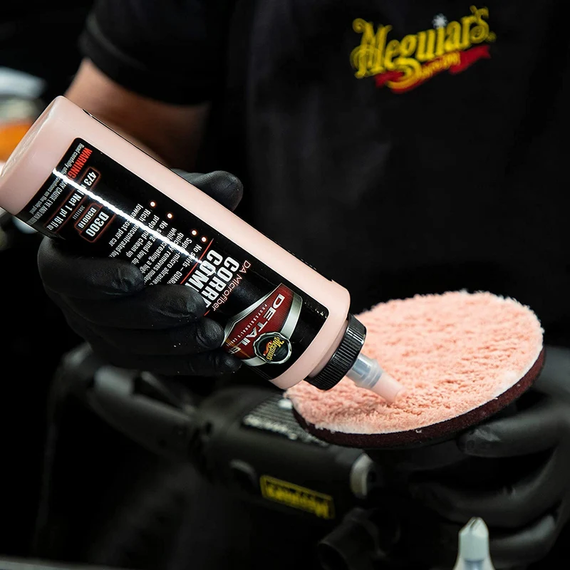 Meguiar's DA Microfiber Correction Compound Pro Car Scratch Remover Remove Swirls, Scratches, Water Spots, Oxidation (16 Oz)