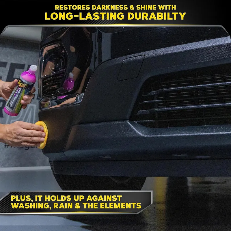 Meguiar's Hybrid Ceramic Car Trim Plastic Restorer - (16 Oz) Bottle