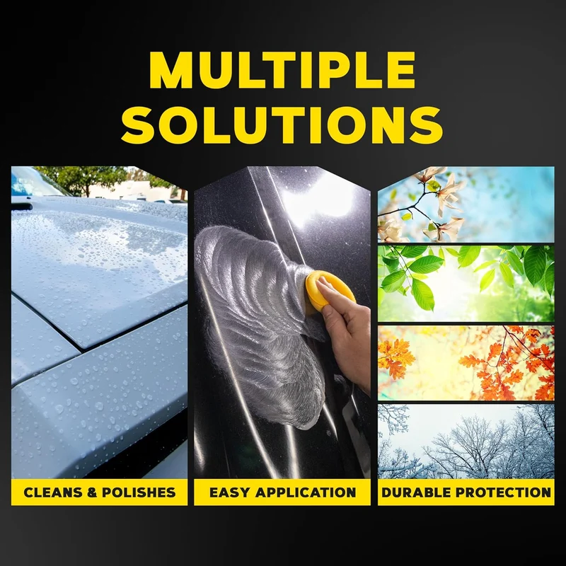 Meguiar's Cleaner Liquid Car Wax, Cleans, Polishes and Protects Easy to Use Long-lasting Shine - (16 Oz)