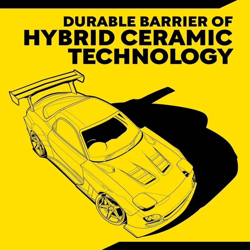 Meguiar's Hybrid Ceramic Spray Wax for Car Detailing w/ Superior Protective Power of Advanced SiO2 Hybrid Barrier - (26 Oz)