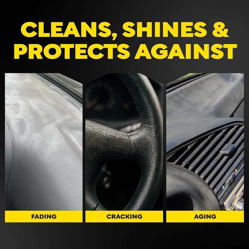 Meguiar's G4016 Supreme Shine Protectant (16 Oz) Car Interior Cleaner/Protectant for UV Rays