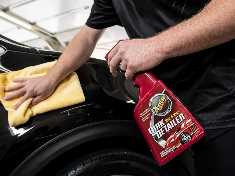 Meguiar's Quik Detailer, Mist & Wipe Car Detailing Spray - 32 oz