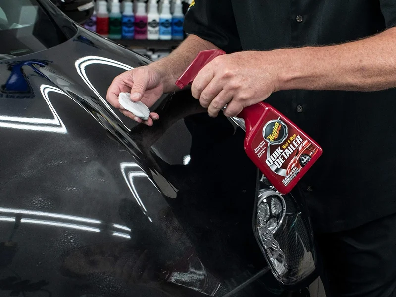 Meguiar's Quik Detailer, Mist & Wipe Car Detailing Spray - 32 oz