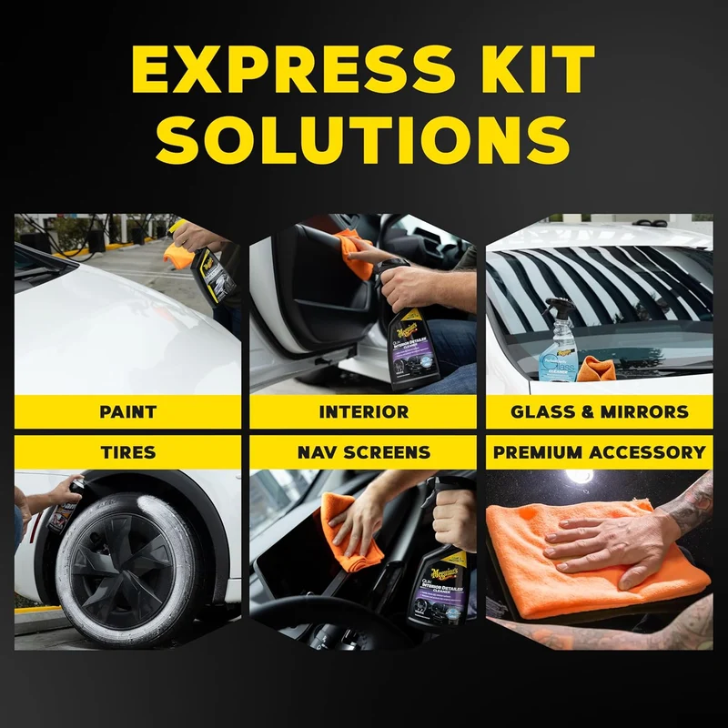 Meguiar's Drive-Thru Car Wash Express Touch-Up Kit - The Perfect Car Detailing Kit for Touching Up