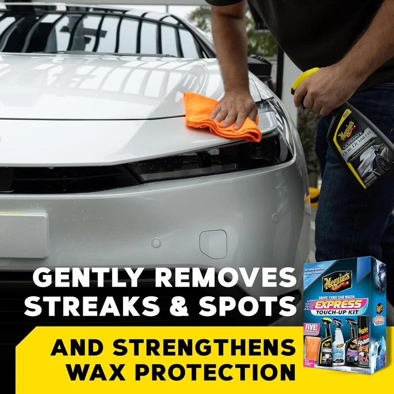 Meguiar's Drive-Thru Car Wash Express Touch-Up Kit - The Perfect Car Detailing Kit for Touching Up