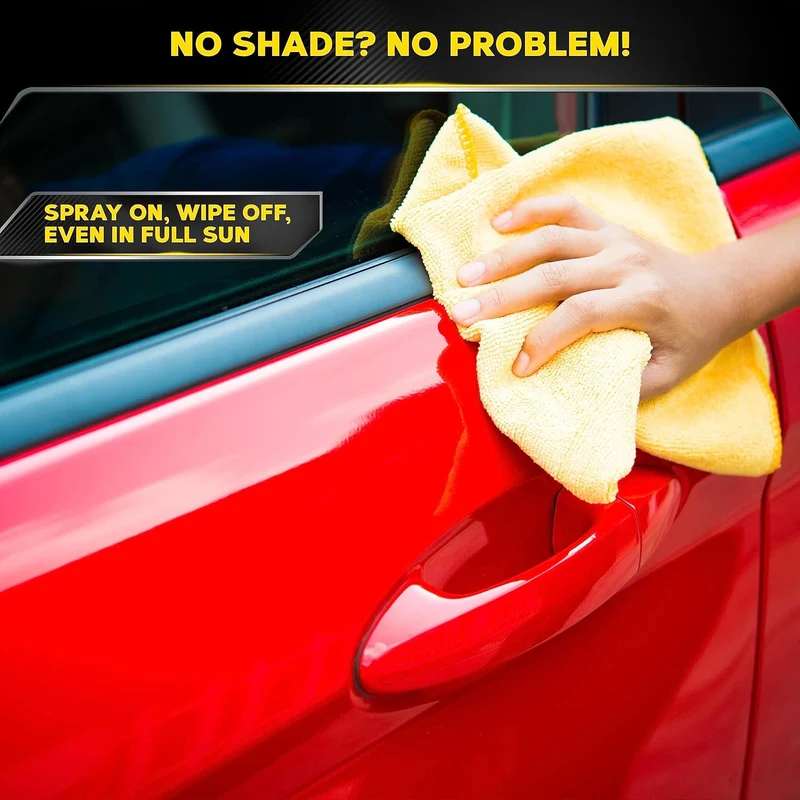 Meguiar's Gold Class Carnauba Quik Wax, Special Blend for Richness and Shine (16 Oz)