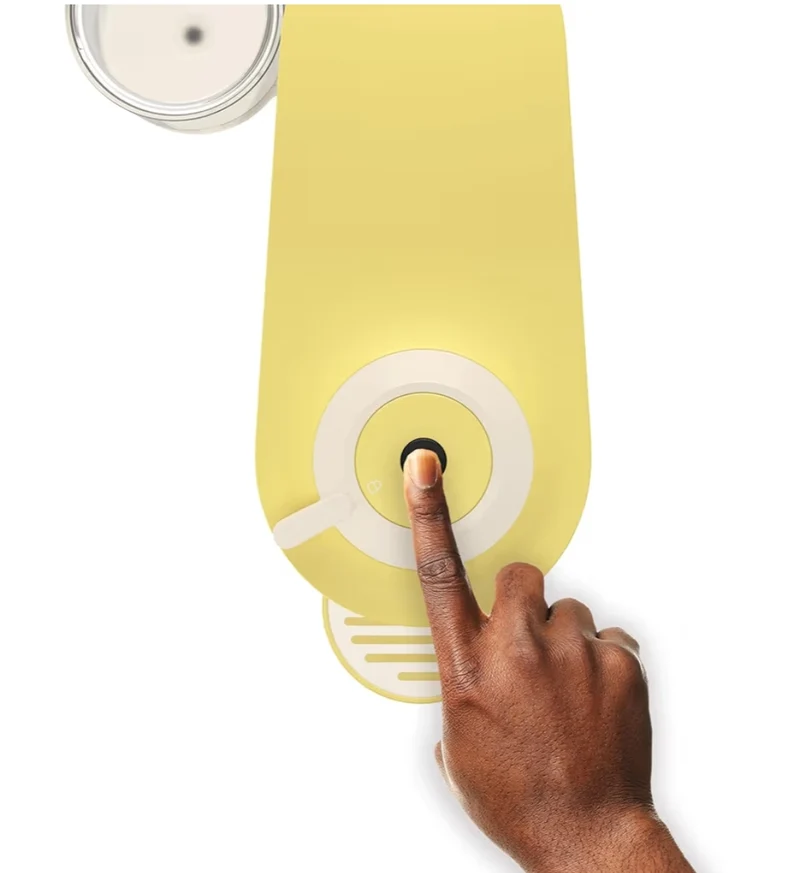 Nespresso De'Longhi Vertuo Pop+ Coffee and Espresso Maker Limited-Edition, by De'Longhi - Pastel Yellow