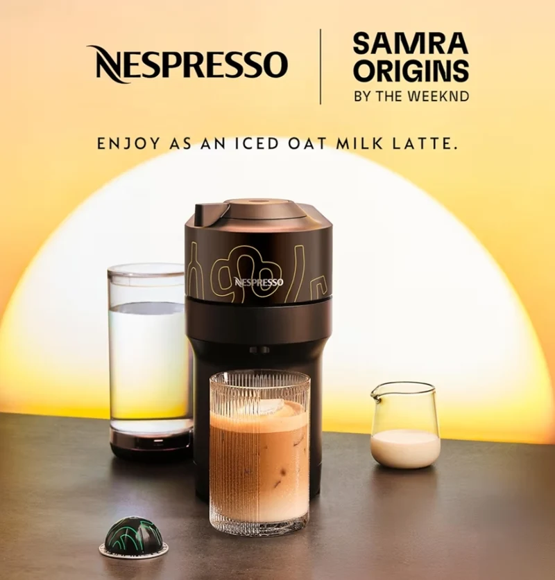 Nespresso Vertuo Pop+ Coffee & Espresso Maker by De'Longhi, Double Espresso, Light Roast - 20CT Pods