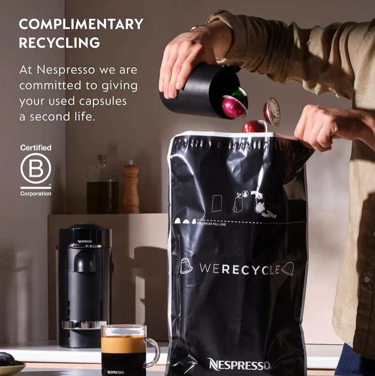 Nespresso I Samra Origins by The Weeknd Vertuo Blend, Double Espresso, Light Roast,Brews 2.7 Oz. -20CT Pods