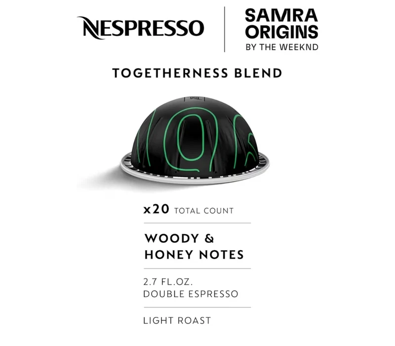 Nespresso Vertuo Pop+ Coffee & Espresso Maker by Breville + Aeroccino3 Milk Frother with 20 CT Coffee Pods