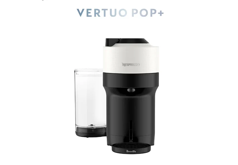 Breville Nespresso Vertuo Pop+ Coffee and Espresso Maker by Breville - Coconut White