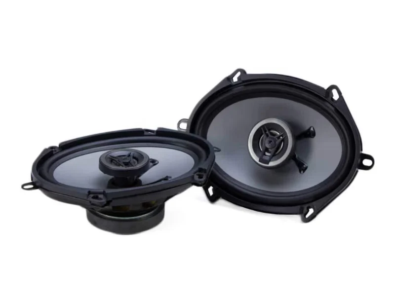 Crunch CS-5768CX 5x7 / 6x8" 250 Watts Full Range 2-Way 4 Ohm Coaxial Car Audio Speakers (2 Pack)