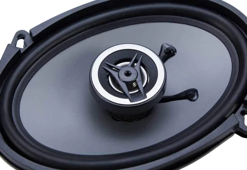 Crunch CS-5768CX 5x7 / 6x8" 250 Watts Full Range 2-Way 4 Ohm Coaxial Car Audio Speakers (2 Pack)