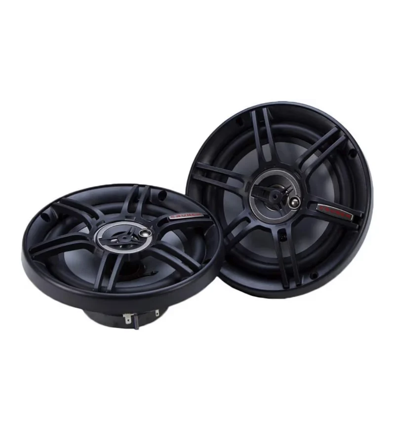 Crunch 6.5" 300 Watt MAX 3 Way Full Range Speaker - 2 PACK