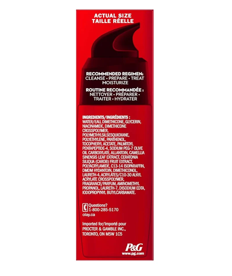 Olay Serum, Regenerist Light Gel Face Moisturizer, Fragrance-Free Improves Fine Lines and Elasticity - Amino Peptide Complex (1.7 oz)