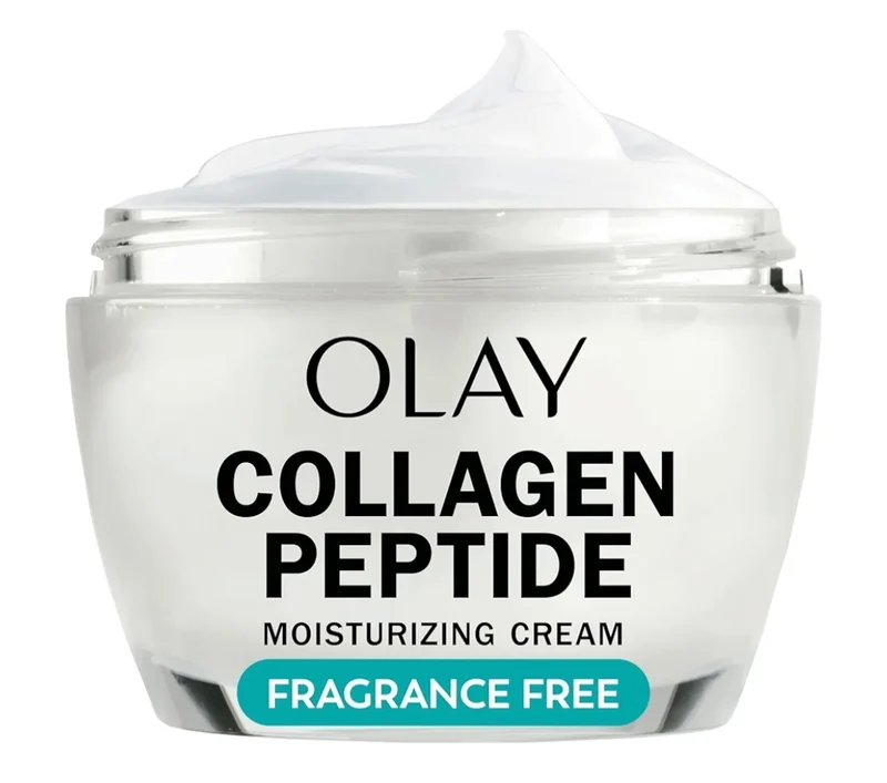 Olay Collagen Peptide Face Moisturizer, Firming Cream Hydrating Plumping Skin Care - Niacinamide (1.7 Oz)
