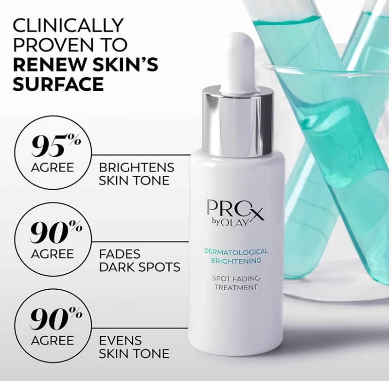 Olay Pro-X Dermatological Even Skin Tone Spot Fading Treatment Serum (1.3 oz)