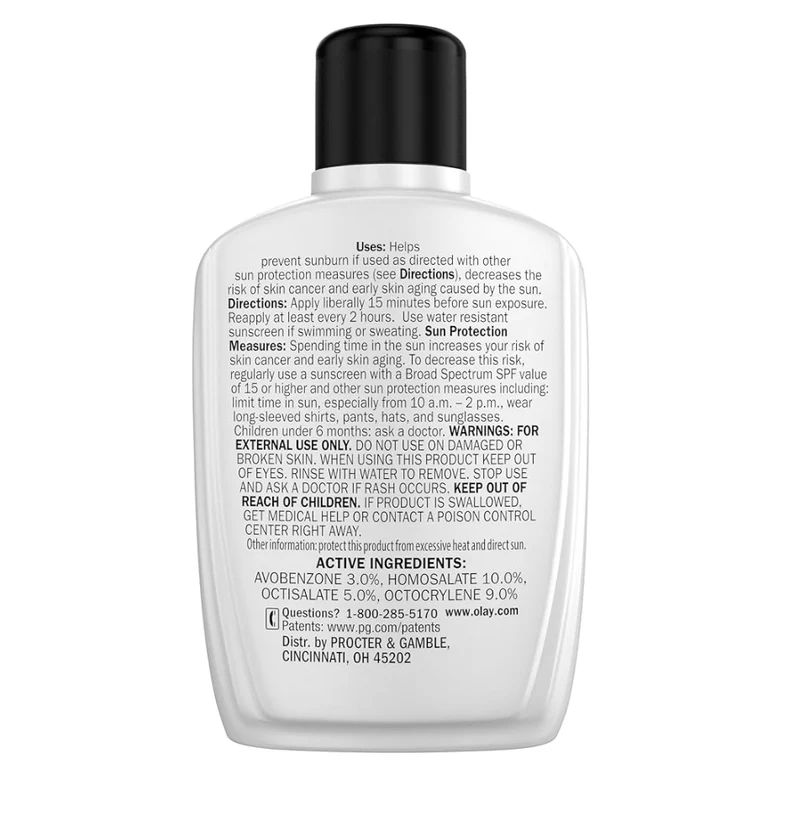 Olay Complete+ Face Moisturizer with Sunscreen SPF 40, For Sensitive Skin, Broad Spectrum Nourishes Moisture Barrier - Ceramides 6 Oz