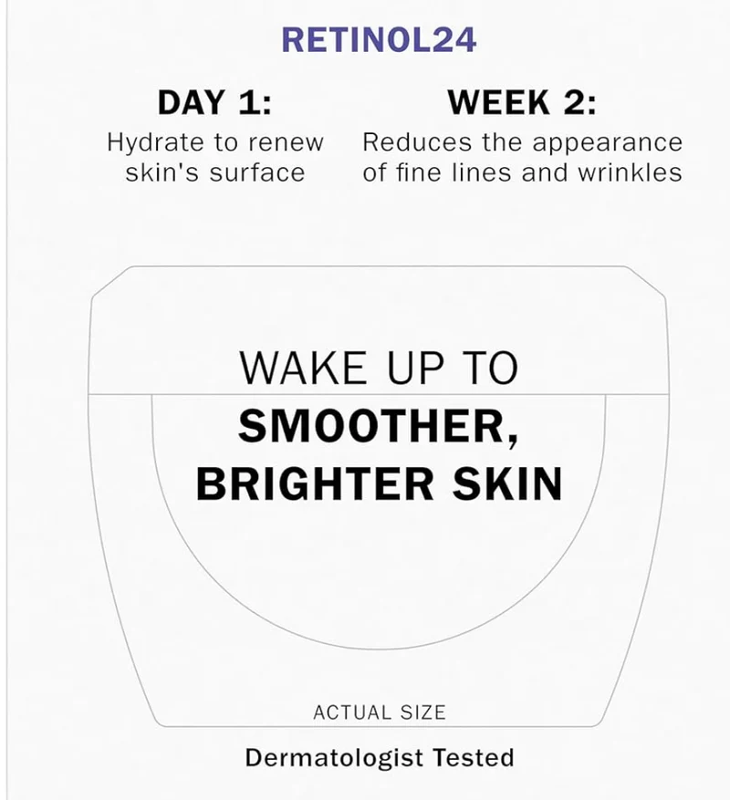 Olay Retinol 24 Face Moisturizer, Anti-Aging Night Cream Anti-Wrinkle Skin Care (1.7 oz) & Trial Size Retinol Cleansing Melts - (12 ct)
