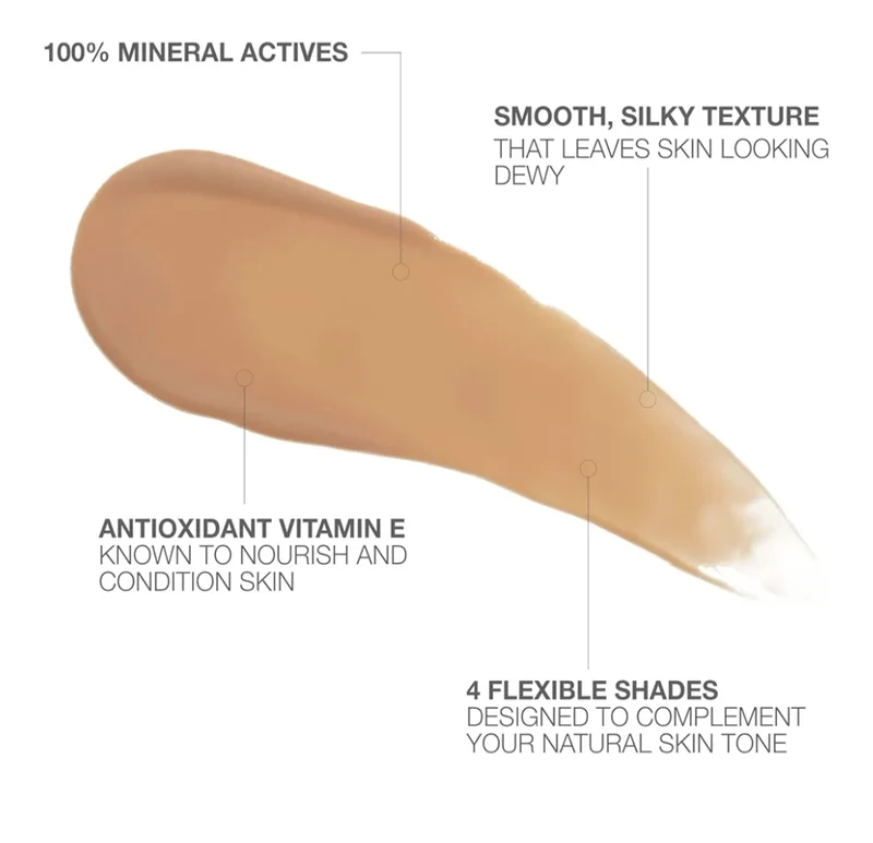 Neutrogena Purescreen+ Tinted Sunscreen for Face SPF 30 Zinc Oxide and Vitamin E, Water Resistant, Fragrance Free Medium (1.1 fl oz)