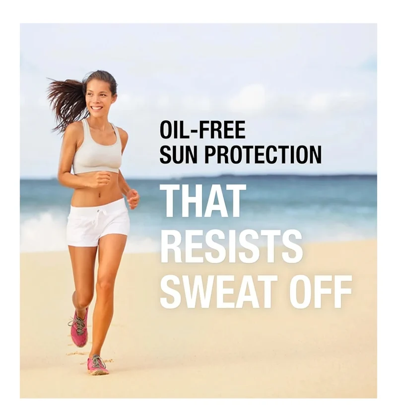 Neutrogena Sport Face Sunscreen SPF 70+ Oil-Free, 2.5 fl oz, Sweat & Water-Resistant, Broad-Spectrum UVA/UVB