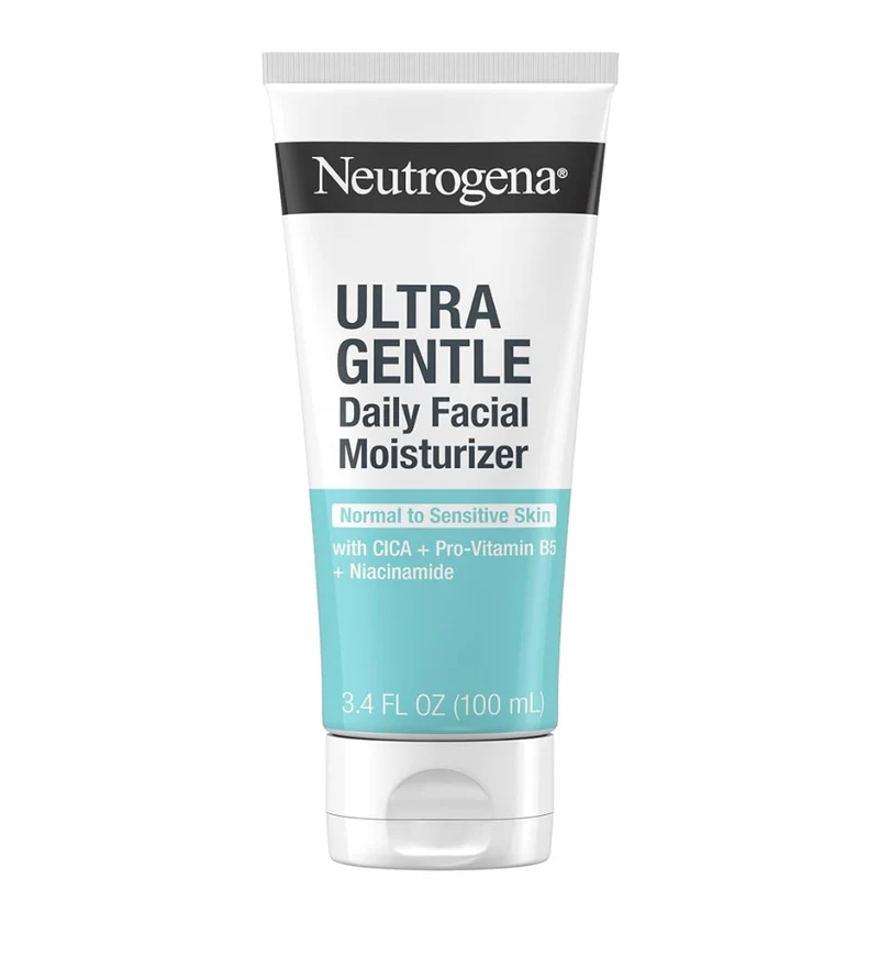 Neutrogena Fragrance Free Daily Facial Moisturizer for Sensitive Skin w/ Vitamin B3, Pro-Vitamin B5 & Vitamin E - (3.4 fl. oz)