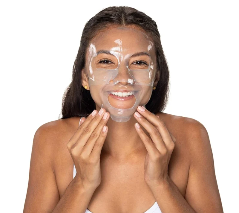 Neutrogena Hydro Boost Moisturizing & Hydrating 100% Hydrogel Sheet Mask for Dry Skin with Hyaluronic Acid -1 oz (12 Pack)