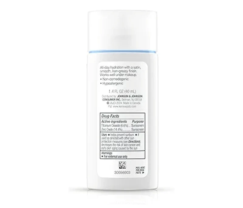 Neutrogena Ultra Sheer Mineral Face Liquid Sunscreen SPF 70 for Sensitive Skin Non Greasy Vegan Hypoallergenic - 1.4 fl oz