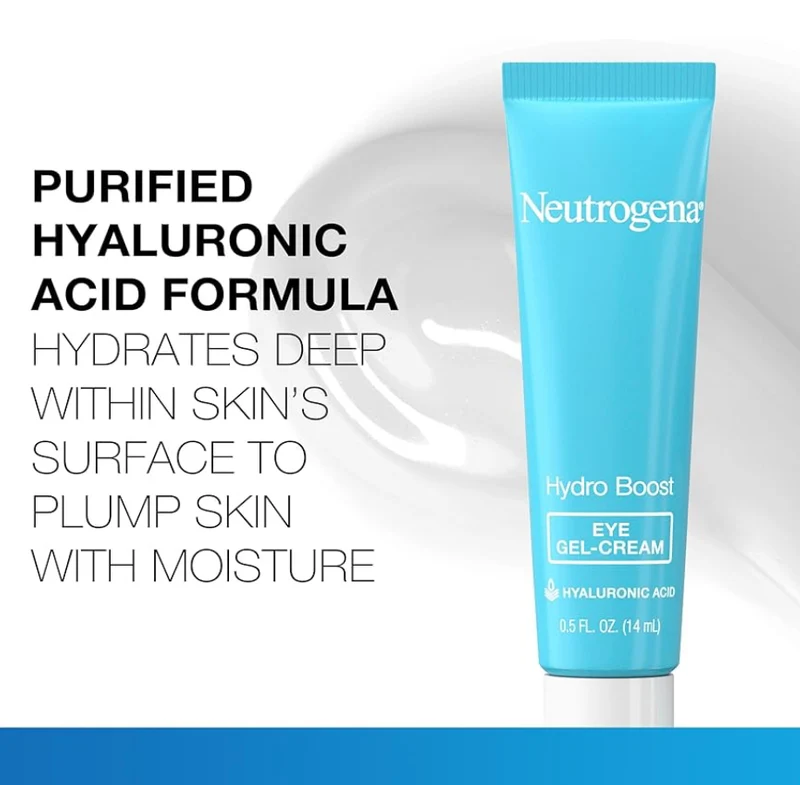 Neutrogena Hydro Boost Under Eye Cream w/ Purified Hyaluronic Acid Fragrance Free and Non-Comedogenic 0.5 oz (1)