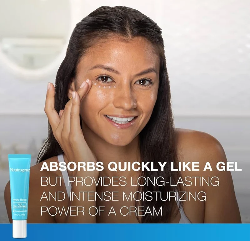Neutrogena Hydro Boost Under Eye Cream w/ Purified Hyaluronic Acid Fragrance Free and Non-Comedogenic 0.5 oz (1)