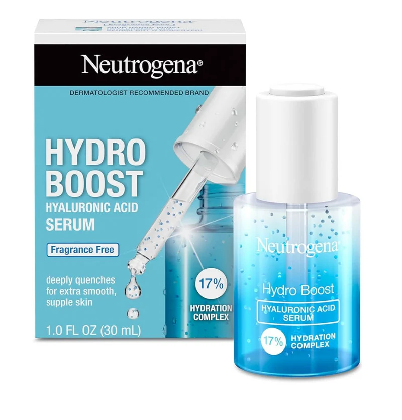 Neutrogena Hydro Boost Hyaluronic Acid Serum - with Pro-Vitamin B5 & Glycerin w/ 24-Hour Weightless Hydration (1 fl. oz.)