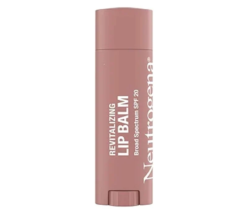 Neutrogena Revitalizing Tinted Lip Balm Broad Spectrum SPF 20 Moisturizing Lip Balm with a Sheer Tint Sheer Soft Caramel 50 (.15 oz)
