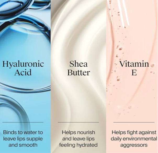 Neutrogena Hydro Boost Hyaluronic Acid Unscented Lip Balm Sheer Ice Nude Sugar Flavor Fragrance Free (Pack of 2)