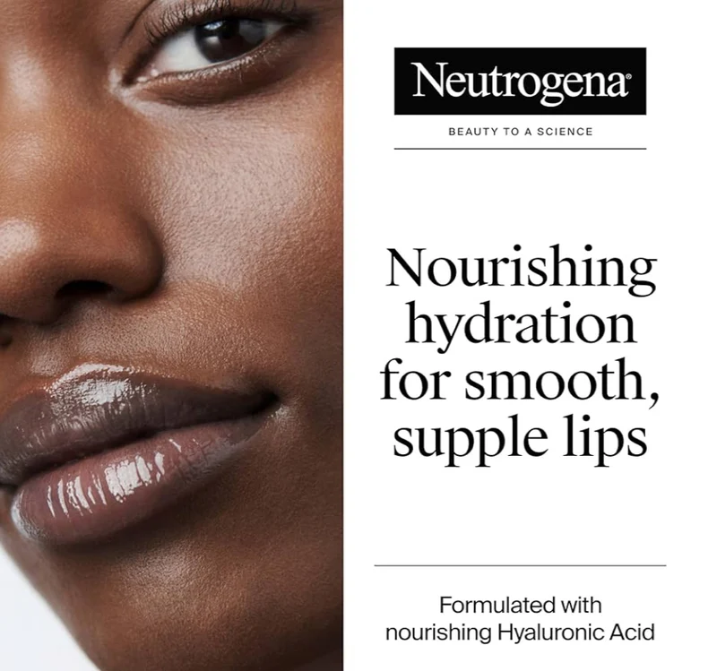 Neutrogena Hydro Boost Hyaluronic Acid, Unscented Lip Balm Ice Nude Sweet Sugar Flavor Fragrance Free