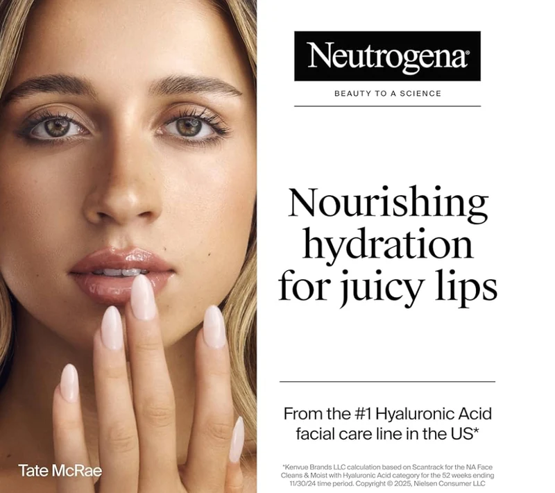 Neutrogena Hydro Boost Hyaluronic Acid Lip Balm Sheer Pink Tinted Color - Sweet Sheer Berry,