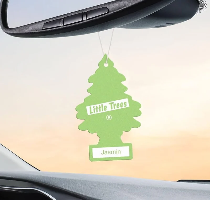 LITTLE TREES Car Air Freshener Hanging Tree Long Lasting Scent -Jasmine(24)