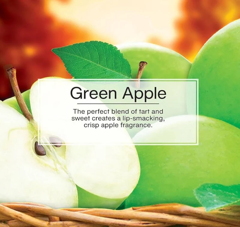 LITTLE TREES Car Air Freshener Hanging Tree Long Lasting Scent - Green Apple (24)