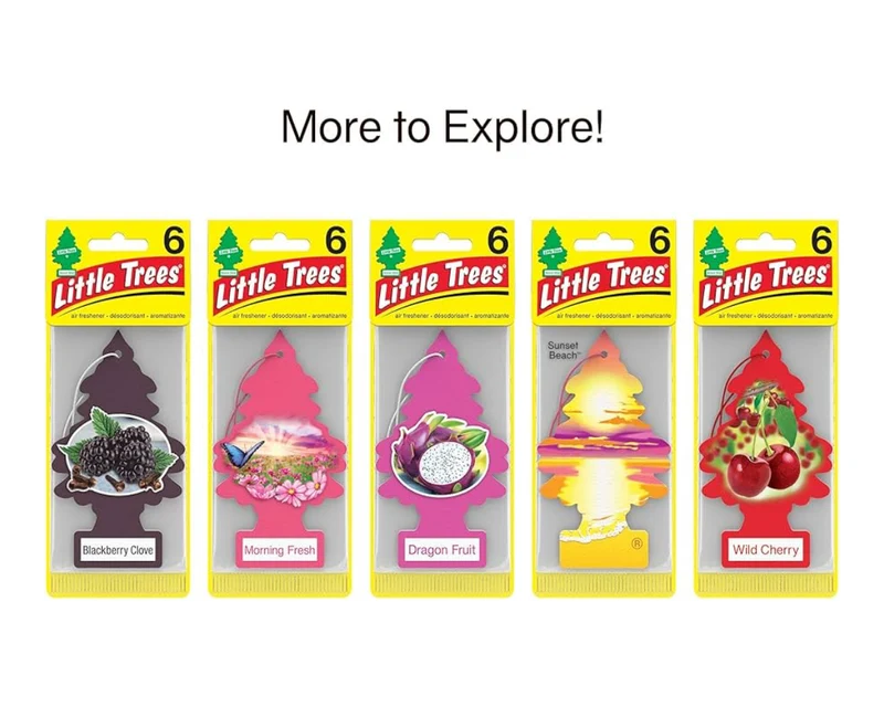 LITTLE TREES Car Air Freshener Hanging Tree - Cherry Blossom (24) Air Fresheners