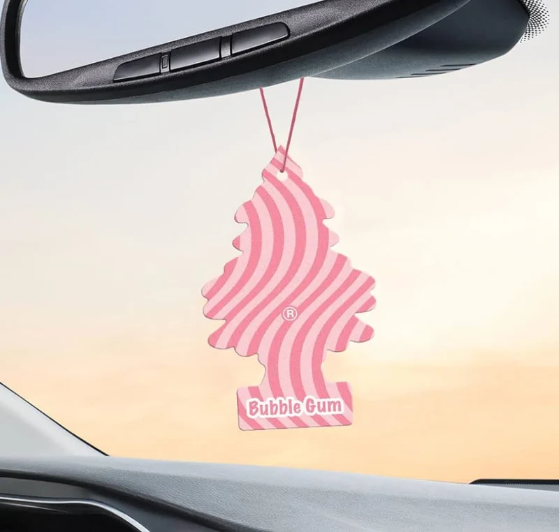 LITTLE TREES Car Air Freshener Long Lasting Scent Bubble Gum (24) Air Fresheners