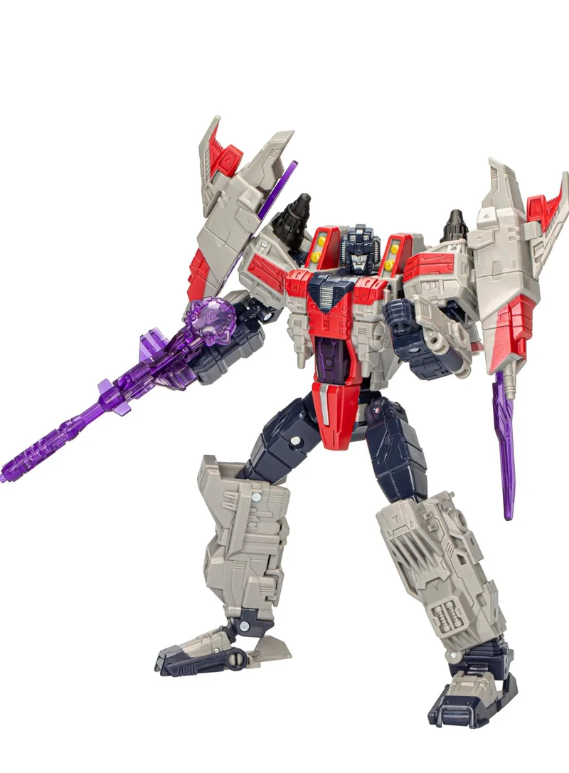 Transformers Legacy United Voyager Class Cybertron Universe Starscream, 7-inch Converting Action Figure, 8+ Years